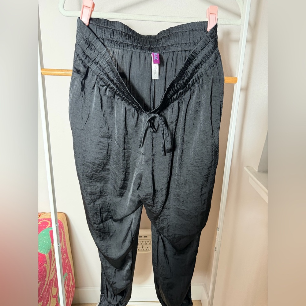 Black Drawstring Pants